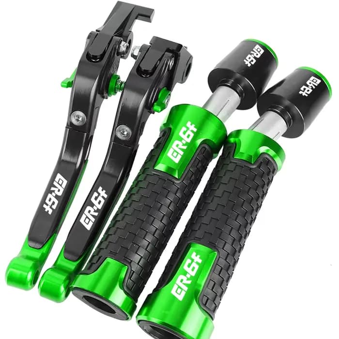 ER 6F accessoires de moto levier d'embrayage de frein poignées de guidon pour KAWASAKI ER6F