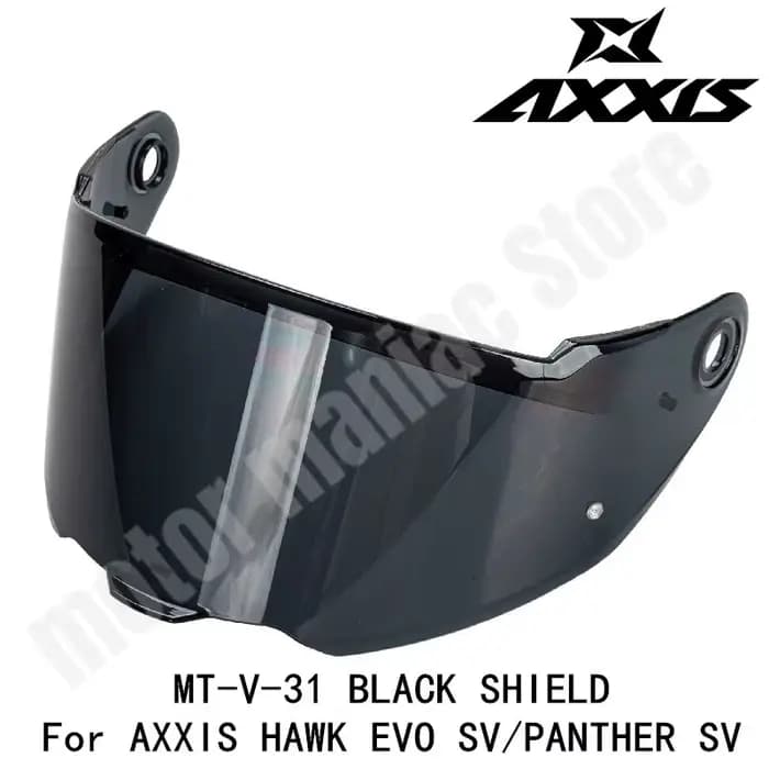 AXXIS Casque Bouclier MT-V-31 Lentille Adaptation
