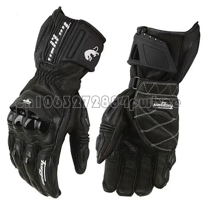 Gants de Moto en cuir pour Motocross