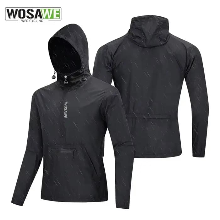 WOSAWE veste de cyclisme homme coupe-vent