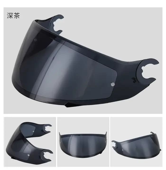 Visière de casque de moto pour Shark Skwal D-Skwal 2 Spartan Carbon