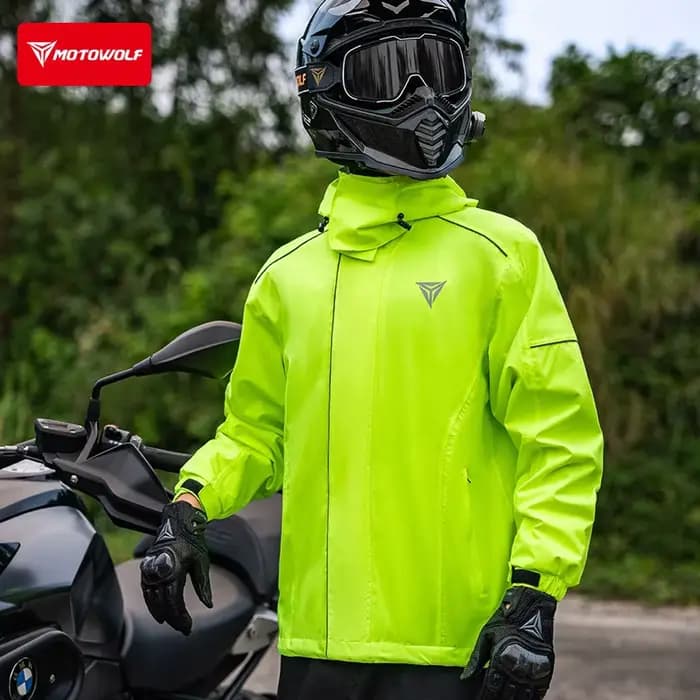 Combinaison de pluie pour moto Motowolf
