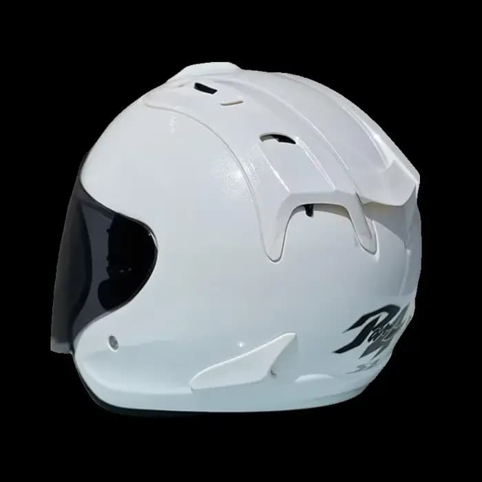 Ram4 blanc perle demi-Casque course visage ouvert Casque d'été hommes et femmes Moto