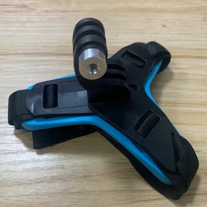 Support de fixation mentonnière pour casque de moto compatible GoPro 13 12 11 10 9 Insta360 X5 DJI Osmo Action 6
