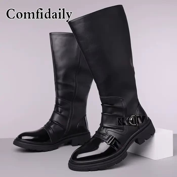 Bottes hautes pour hommes