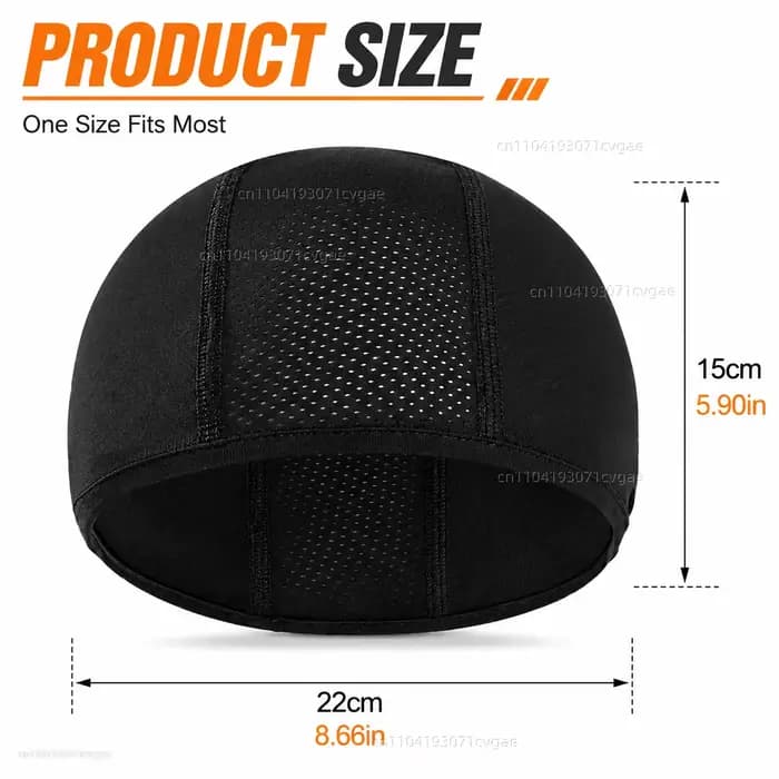 Lot de 5 bonnets intérieurs pour casque de moto