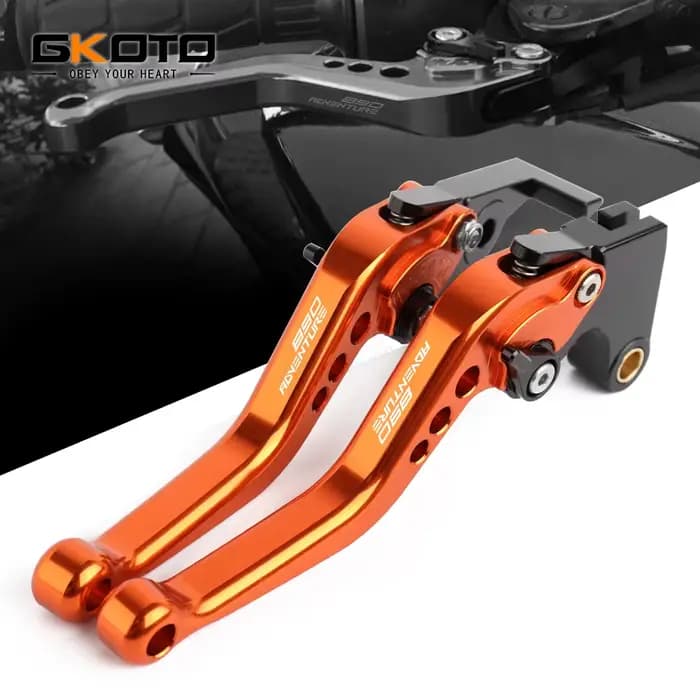 Leviers de frein et d'embrayage courts CNC