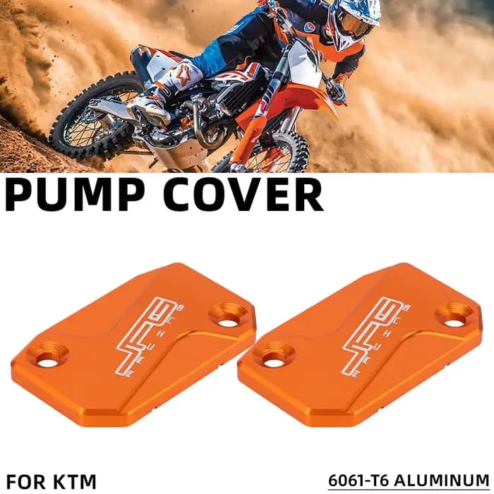 Couvercle de réservoir de liquide d'embrayage de frein avant CNC pour moto