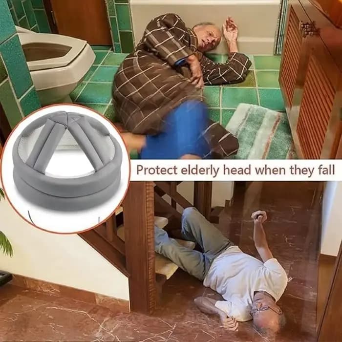 Casque anti-chute épaissi pour personnes âgées