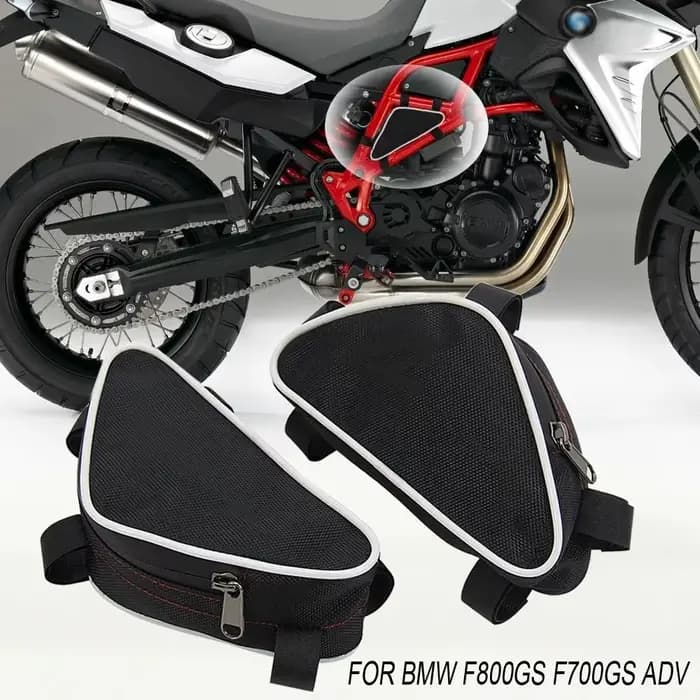 Pour BMW F800GS F700GS F 800 700 GS cadre de moto sac latéral pare-chocs Crash Bar sacs Mini outils de réparation Packs accessoires sacoches