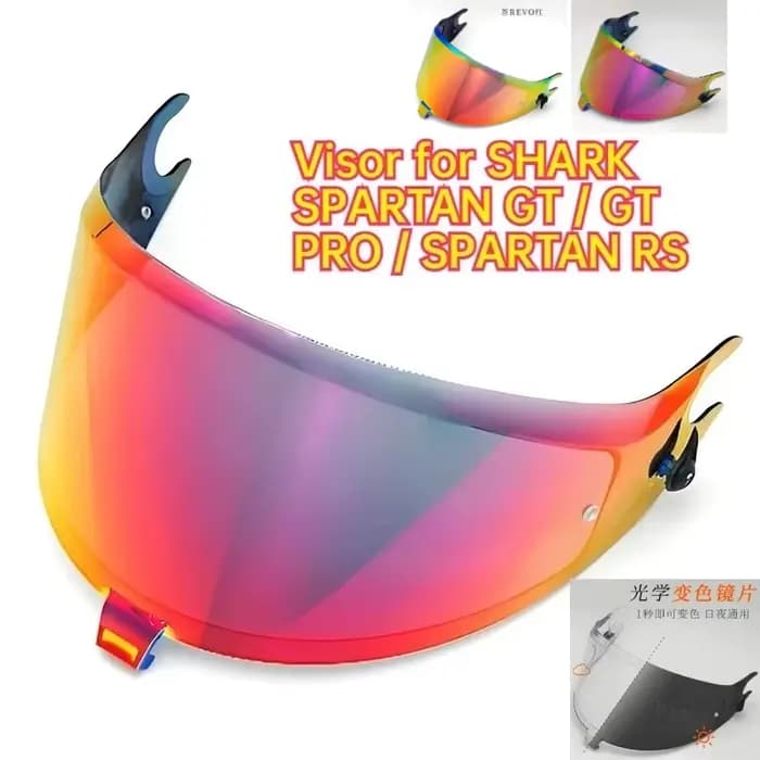 Visières photochromiques pour casques SHARK SPARTAN GT / GT PRO / SPARTAN RS