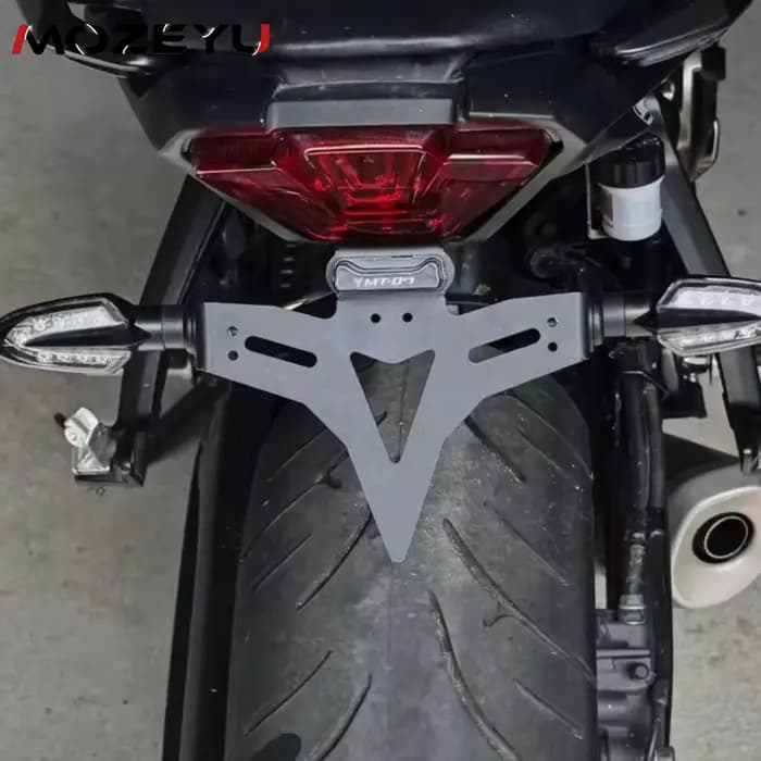 Support de plaque d'immatriculation 2024 MT07 pour Yamaha MT 07 FZ07