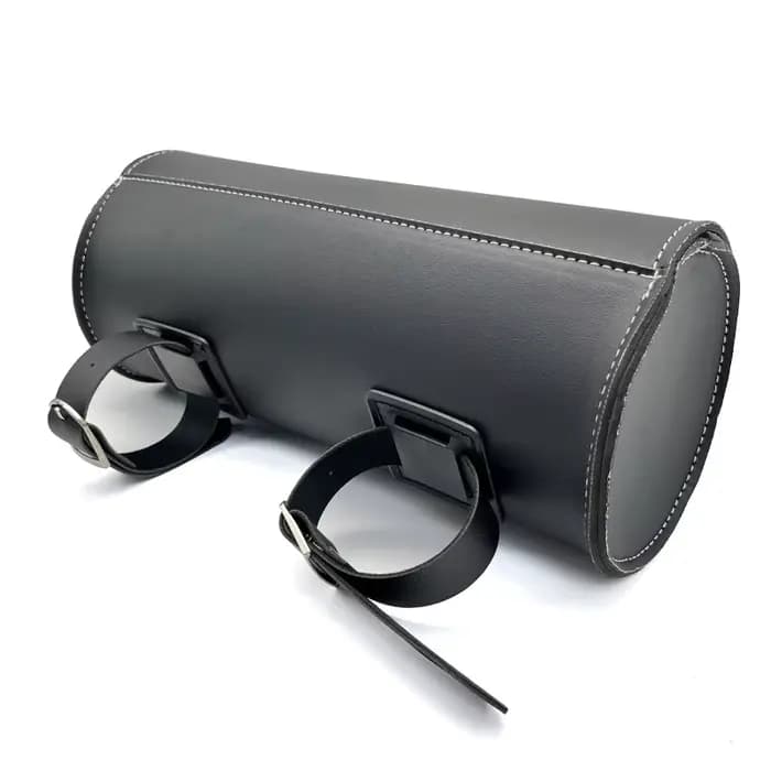 Kit d'outils pour moto, sac avant rétro, sacoche universelle en cuir imperméable, sac arrière pour véhicule électrique, sac suspendu pour vélo
