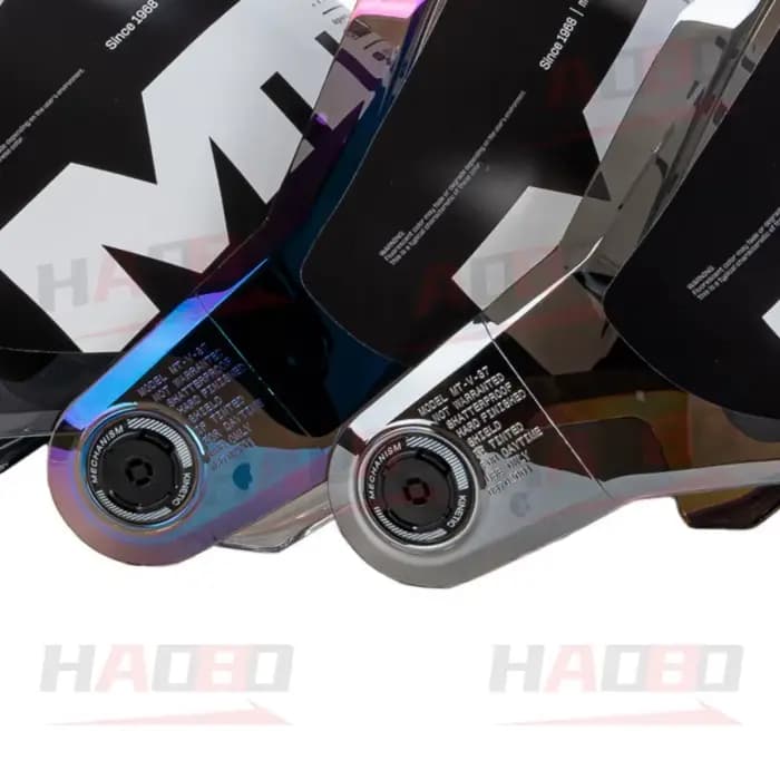 Accessoires de remplacement de pare-brise pour demi-casque MT Cosmo SV