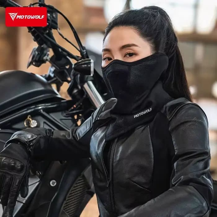 Cagoule de moto d'hiver pour homme et femme