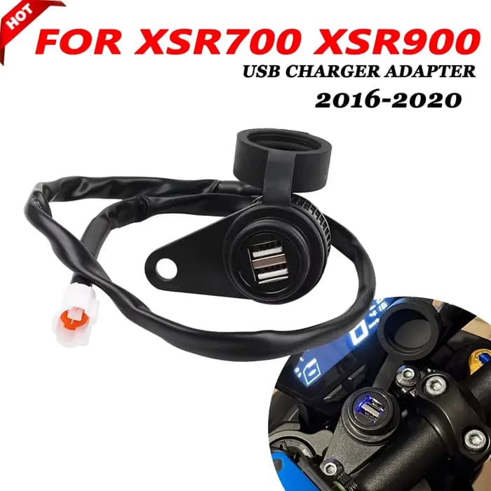 Adaptateur de Prise de Chargeur USB pour Moto