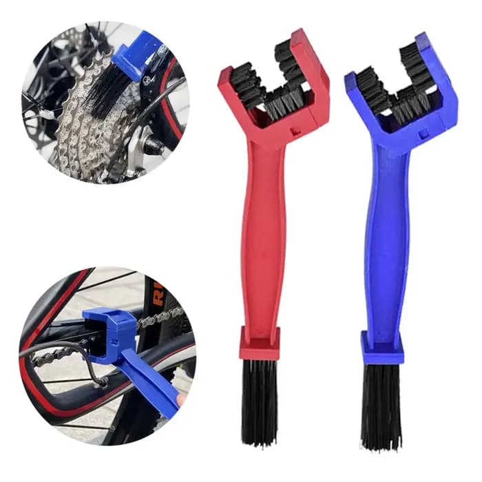 Brosse de nettoyage de chaîne de moto et de vélo