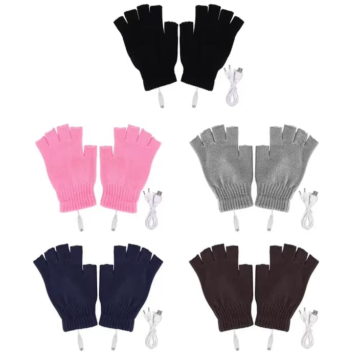 Gants chauffants électriques pour hommes et femmes