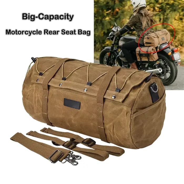 Porte-bagages arrière pour moto
