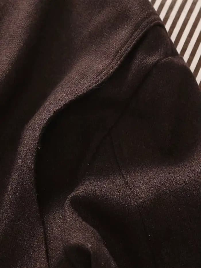 POT & CRAFTSMAN Veste de pilote vintage de style américain pour homme A2 Ingénieur Top Style Old Money Manteau décontracté en tweed de laine