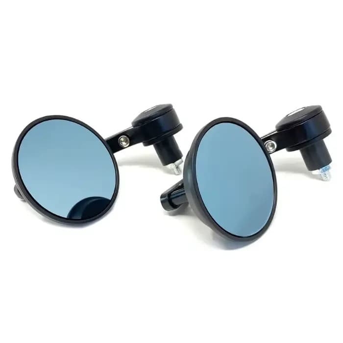 Accessoires de moto, rétroviseurs ronds de 7/8 pouces pour Cafe Racer