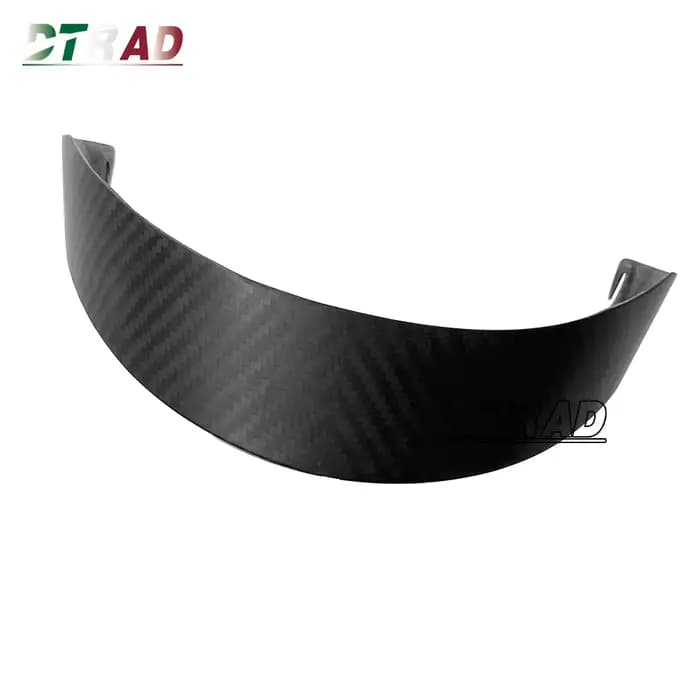 Pièces de casque de moto entièrement en fibre de carbone pour AGV