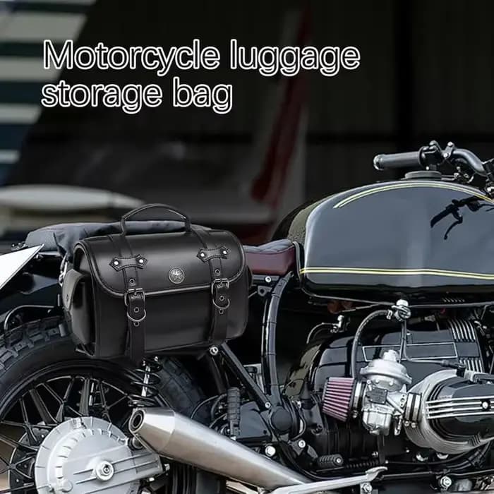 Sacoches de moto en cuir