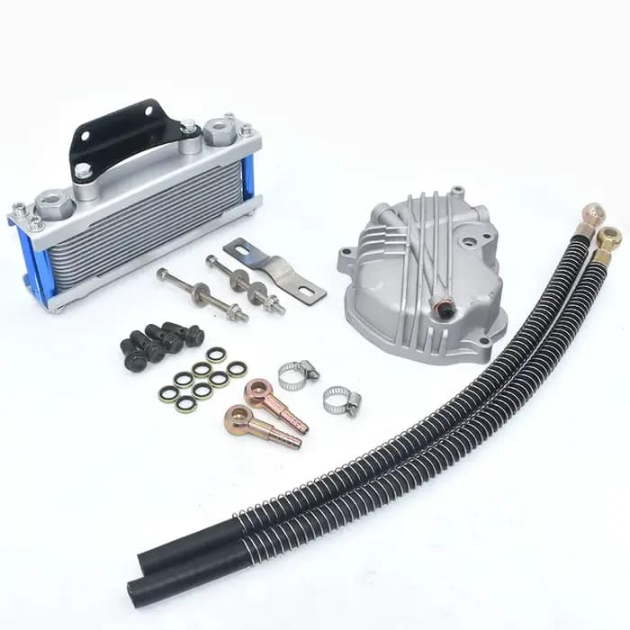 Refroidisseur d'huile radiateur faisceau incurvé vélo saleté Pit Bike singe course moto haute performance refeux accessoires Kayo BSE