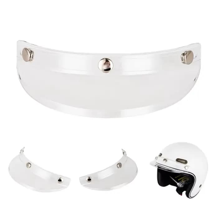 Hurbike-Pare-vent rabattable pour casque