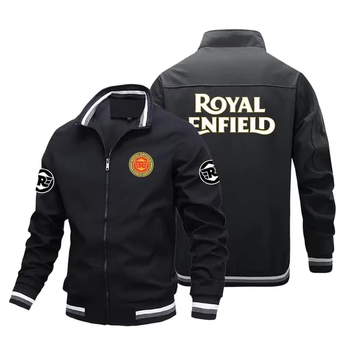 Veste de moto Royal Enfield de style rétro pour hommes