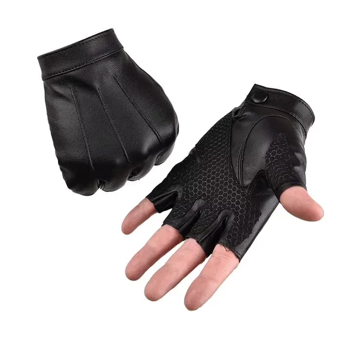 Gants de moto en cuir pour hommes et femmes