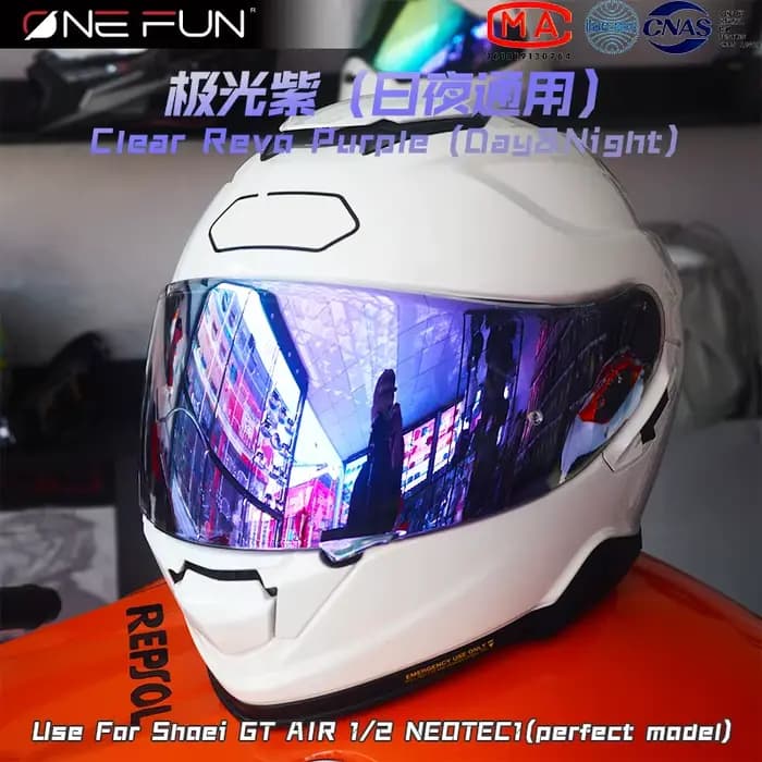 Visière de casque pour SHOEI GT Air Neotec CNS-1 TC-5 TC-9 GT Air 2