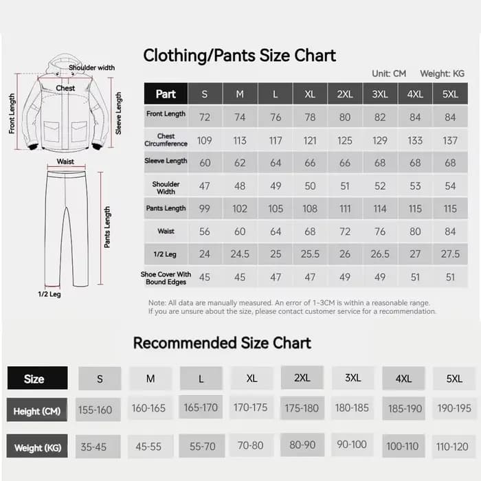 Ensemble imperméable pour moto SULAITE
