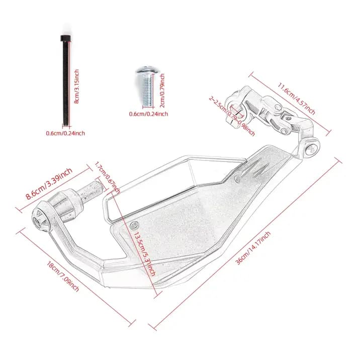 Protecteur de main pour moto BMW R 1200 GS ADV R1200GS LC R1250GS GSA F800GS Adventure S1000XR F750GS F850GS