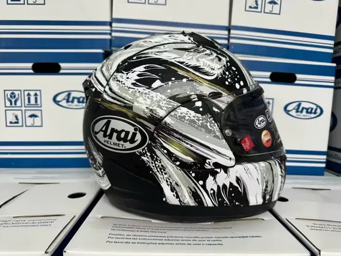 Casque de moto intégral rx7x Kiyonari noir