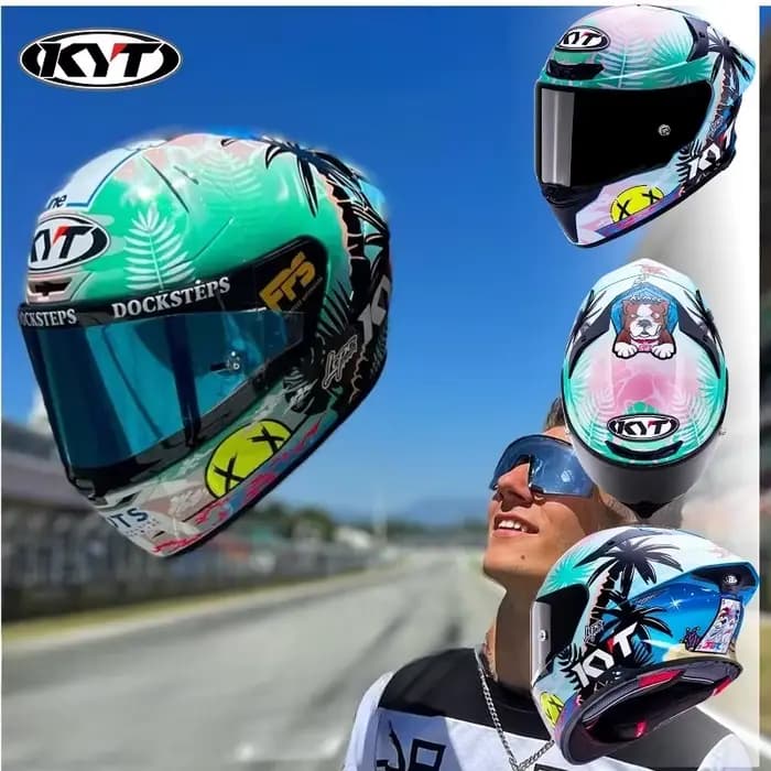 Casque de moto intégral Hot KYT TT TT-REVO