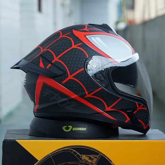 Casque de moto intégral pour adulte certifié 3C DOT Chine