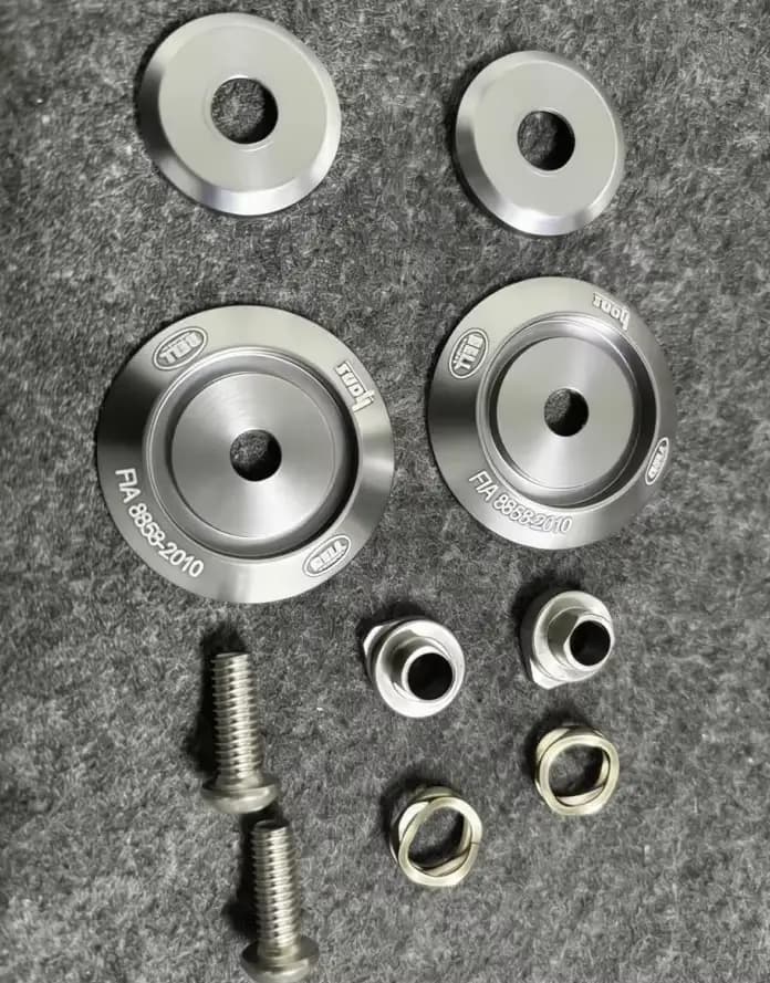 Hans FIA certifié SFI38.1 casque de course anti-filetage sangle accessoire FIA8858-2010 pour SK6 GP5 GP7 RS7 tous les casques