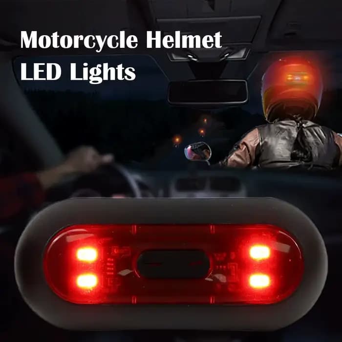 Lumière de casque de moto