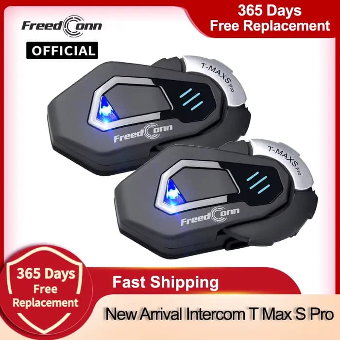 Nouveau FreedConn casque de Moto