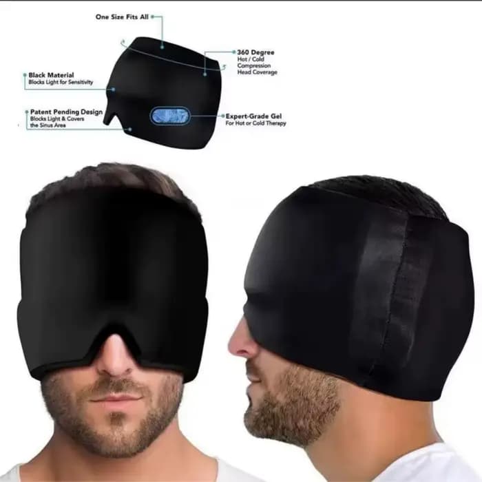Chapeau de soulagement de la Migraine