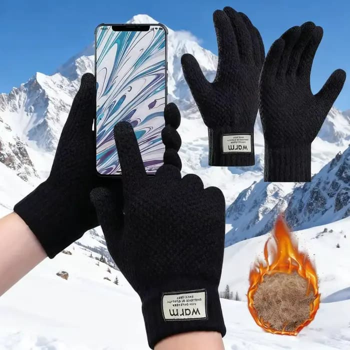 Gants thermiques d'hiver pour hommes