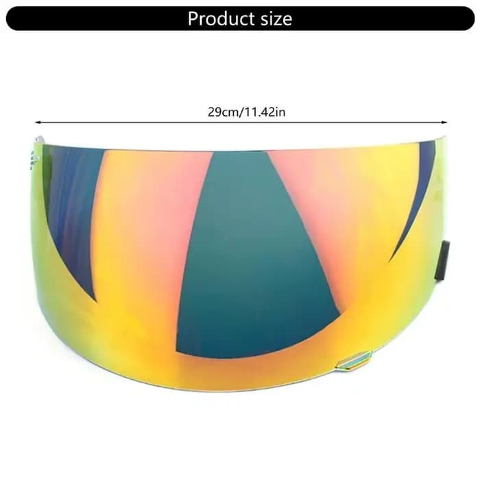 Casques 02DE Visors pour MIPS Casques cycles moterage Full Face Visors Visors Shield Cascètes Casques accessoires
