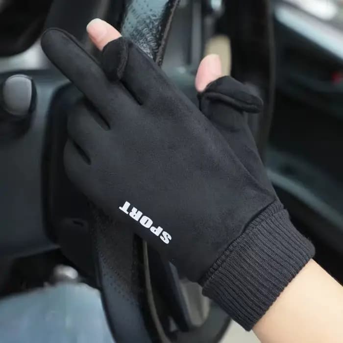 Gants en Faux daim pour hommes
