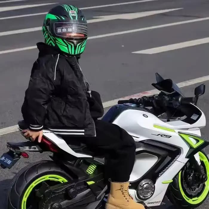Casque de moto pour enfants