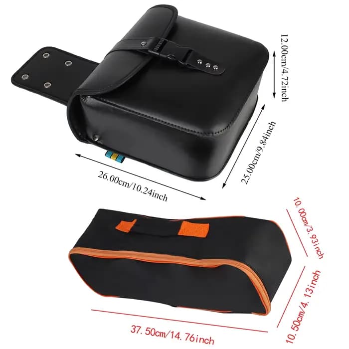 Sacs de selle de moto rétro