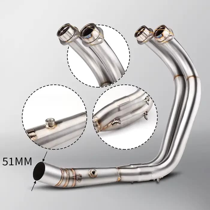 Échappement moto accès système complet pour MT-07 FZ-07 2014 - 2024 TRACER 7/ight2020-2023