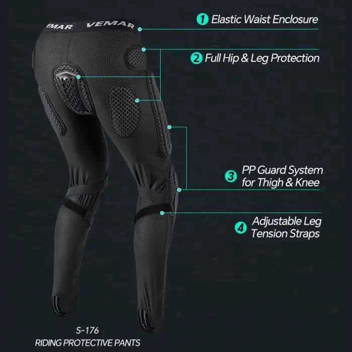 Pantalons de moto d'été pour hommes