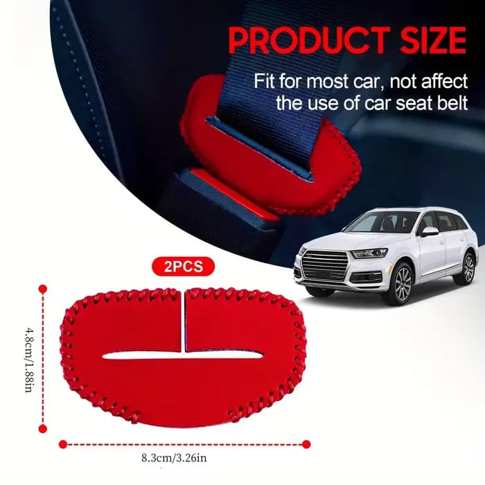 Les boucles de ceinture de sécurité de voiture sont des accessoires utilisés pour embellir la décoration intérieure d'un véhicule.