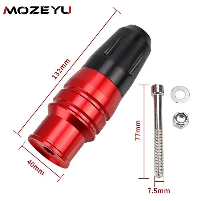 Accessoires de moto pour Kawasaki Z500 Ninja 500 Z 500 Ninja500 SE ABS 2026-2024 : Sliders d'échappement